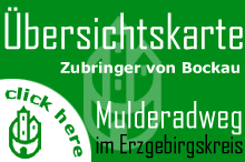 Zum Übersichtsplan des Mulderadweges im Erzgebirgskreis mit den Zubringerrouten aus Bockau